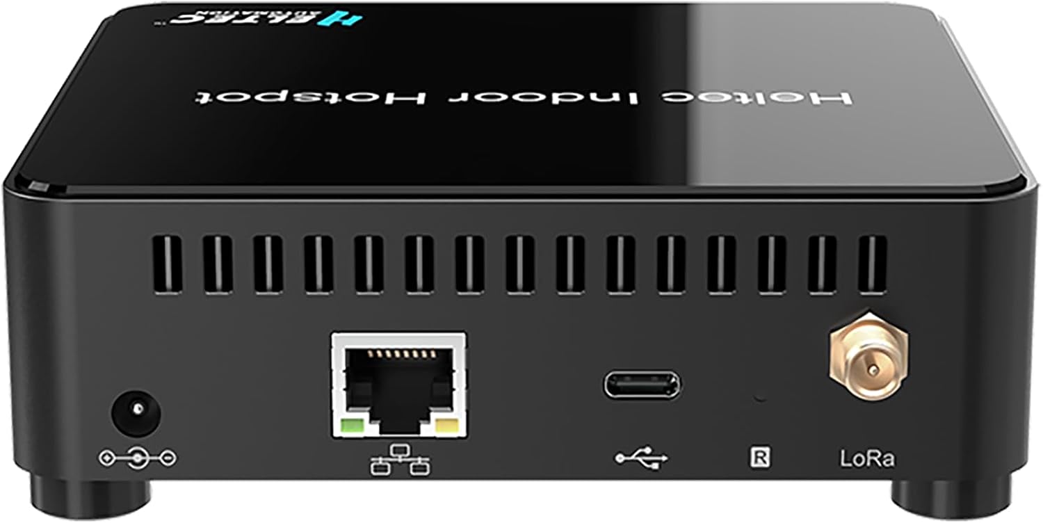 Heltec HT-M2802 Indoor LoRa Gateway SX1303+SX1250 Chipset Indoor Hotspot Network with Wi-Fi BLE Ethernet for LoRaWAN IoT Devices (US915)