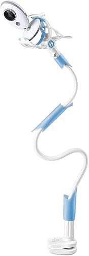 Soporte universal para monitor de bebé, soporte para monitor de bebé, soporte para monitor de bebé con manguera flexible para cámara compatible con