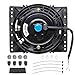 6 Inch Slim 650CFM Radiator Cooling Fans Universal Slim Pull 12V 80W Direct Replacement Electric Fan with Mount Kit