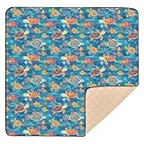 Pliable et portable : conçu pour être pratique en déplacement, notre tapis de jeu en mousse se replie facilement pour le rangement et le transport. Maintenant, vous pouvez apporter la joie de jouer avec votre petit bébé partout où vous allez, assurant des moments infinis de bonheur et de lien.