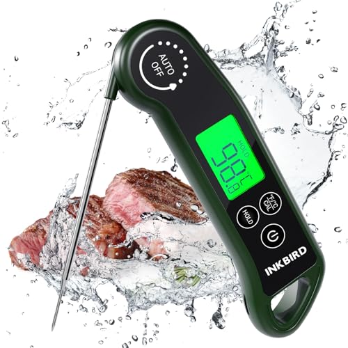 Image of INKBIRD Instant Read Meat Thermometer RHT-11K, 0.5s Fast Reading for BBQ | Super Accurate Detection, Portable Food Thermometer for Cooking, Baking, Deep Frying, Home Brewing