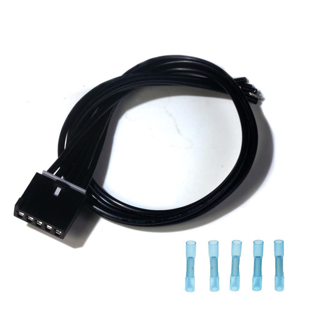 WPT1285 Blower Motor Resistor Connector Wire Harness Pigtail AC Fan Blower Wire Harness Pigtail Compatible with 2010-2015 Ford Fusion, 11-14 Lincoln