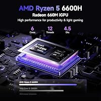 NIMO 17.3" Light Gaming Laptop 16GB DDR5 RAM 1TB SSD, AMD Ryzen 5 6600H — image 2