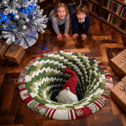 Paillasson de Noël de qualité supérieure avec impression 3D premium
