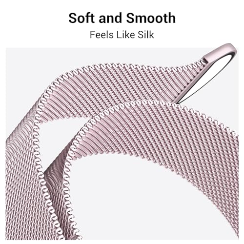 Image of Original Metal Milanese Loop Compatible with Apple Watch Band for Women Men