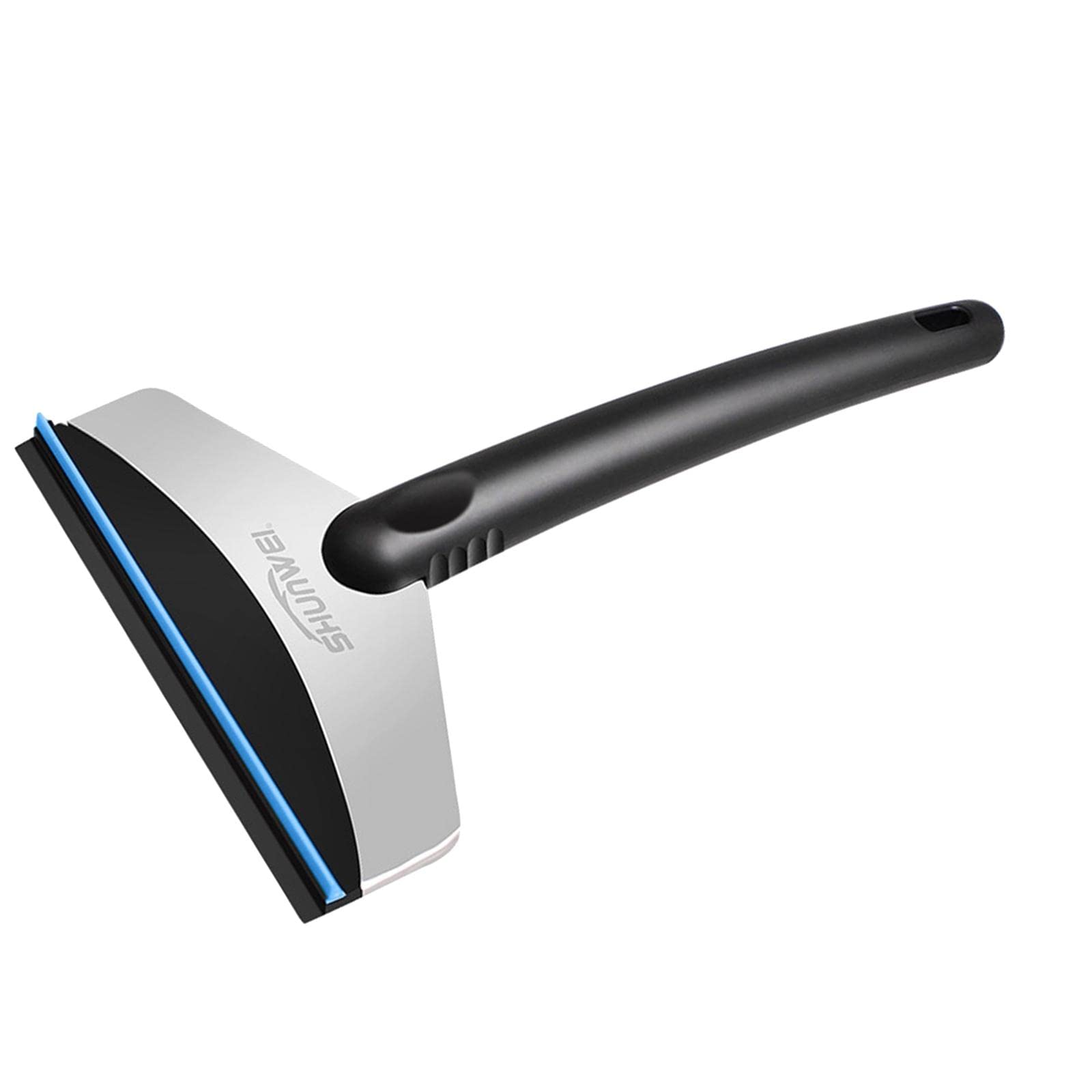 LR Decor Compact Car Ice Scraper Cold Weather Auto Window Car Wash Snow Removal Wiper Blue-picture-16