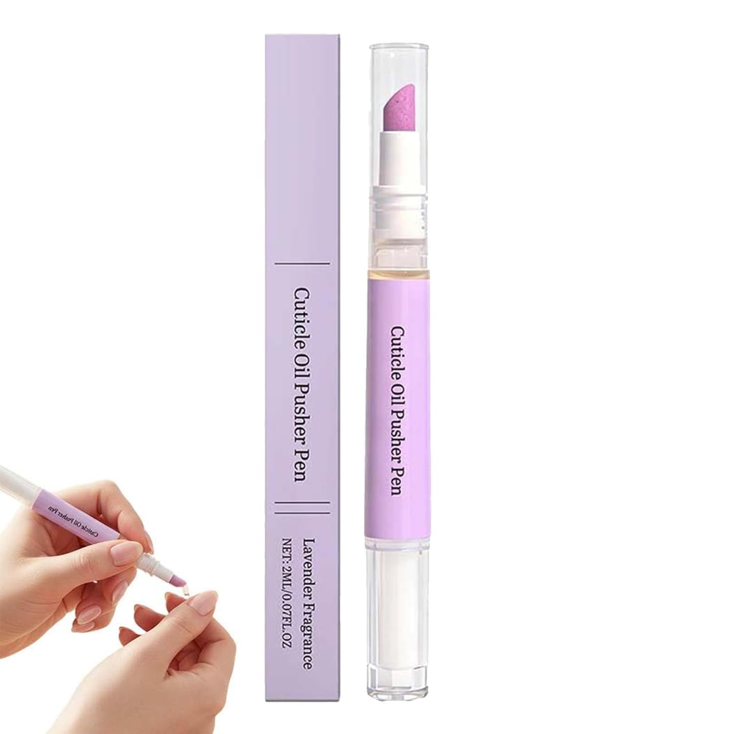 2-in-1 Cuticle Oil Pusher Pen, 2026 New Ceramic Cuticle Pusher & Oil Pen Gentle Cuticle Remover for Dry & Damaged Nail Care Pens for Nails Hangnails Moisturiz Polish Brighten Nails For Girls & Woman (New Cuticle Oil Pen)-image-27