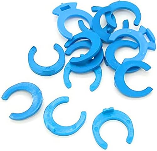 Miniatura 6 de Housoutil 50 unids hebilla de conector para filtro de agua grande purificador de agua clip montaje abrazadera de 1/4 pulgadas