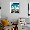Cityscape Paint by Numbers Kit for Adults - DIY Empire State Building in New York City Painting on Canvas 16x20 Inches, Acrylic Paint Set, Suitable for Beginners, Art for Home Decoration or Gifts #3