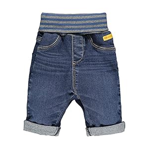 Steiff Baby-Jungen Hose Jeans Wirk Freizeithose