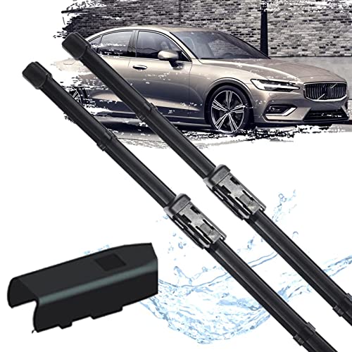 Limpiaparabrisas Delanteros Planos Para Coche, Para Volvo S60 2019 2020 2021 2022, Pantalla De Limpieza, Parabrisas, Accesorios Para Coche, Ventana, 2 Uds. Parabrisas