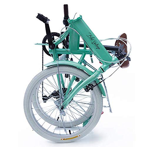 Bicicleta Dobrável Fenix Green - Kit Marcha Shimano - 6 Velocidades