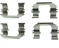 Vista 3 de Kit de hardware de freno de disco delantero compatible con Chevrolet Aveo 2004 2005 2006 2007 2008 2009 2010 2011 2012 2013 2014 2015 2016 2017 2018