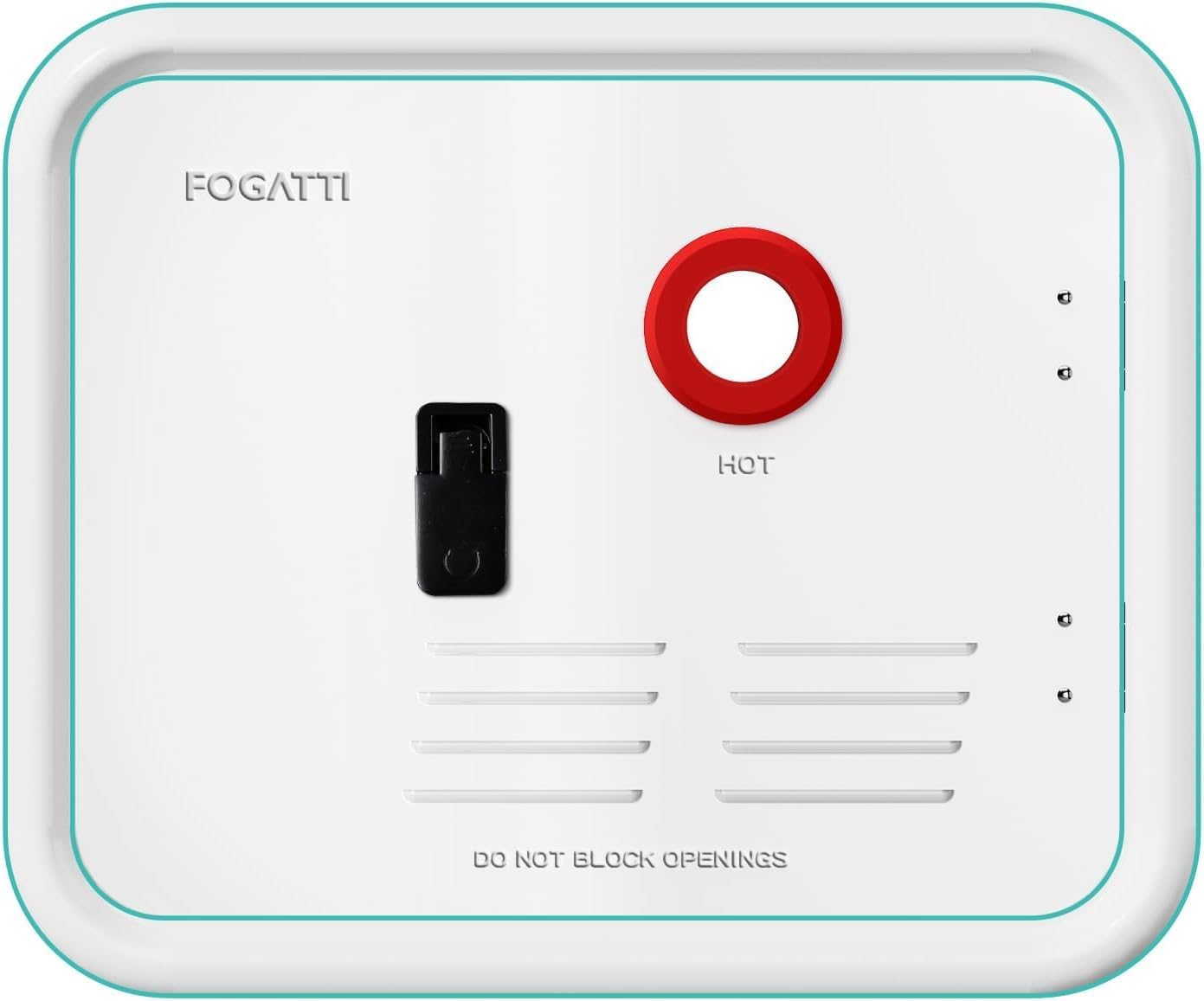 FOGATTI 15” x 18” RV Water Heater White Door With Door Ring