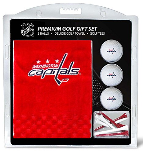 Team Golf NHL Washington Capitals Embroidered Golf Towel, 3 Golf
