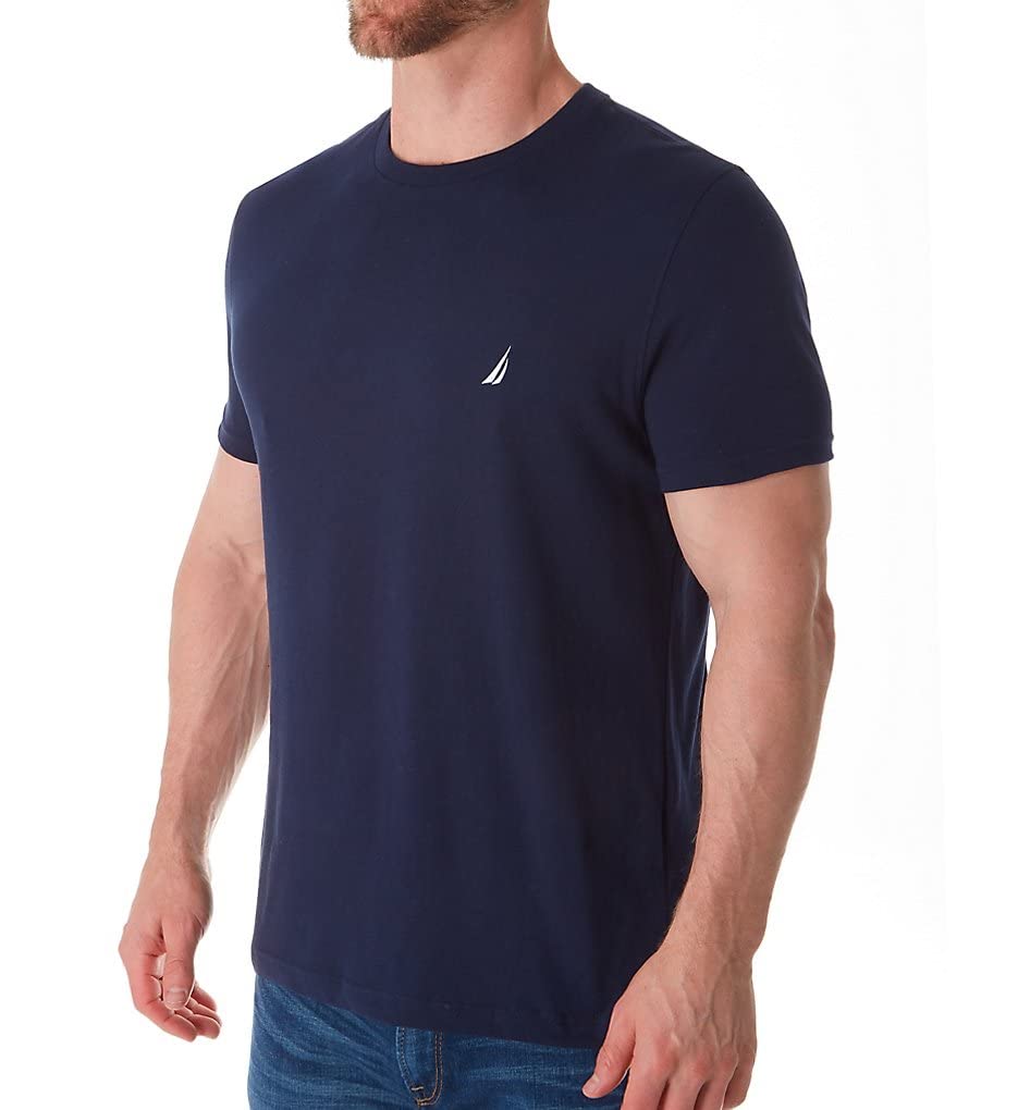 Nautica Short Sleeve Solid Crew Neck T-shirt Shirt
