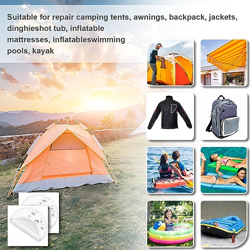 Tent Repair Tape Waterproof Patch Clear Airbed Repair Tape Air Bed