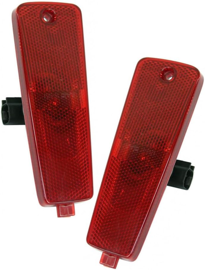 For Chevy HHR Side Marker Light 2006 07 08 09 10 2011 Driver and Passenger Side | Pair Rear DOT Certified | GM2860109 | GM2861109 | 20890411
