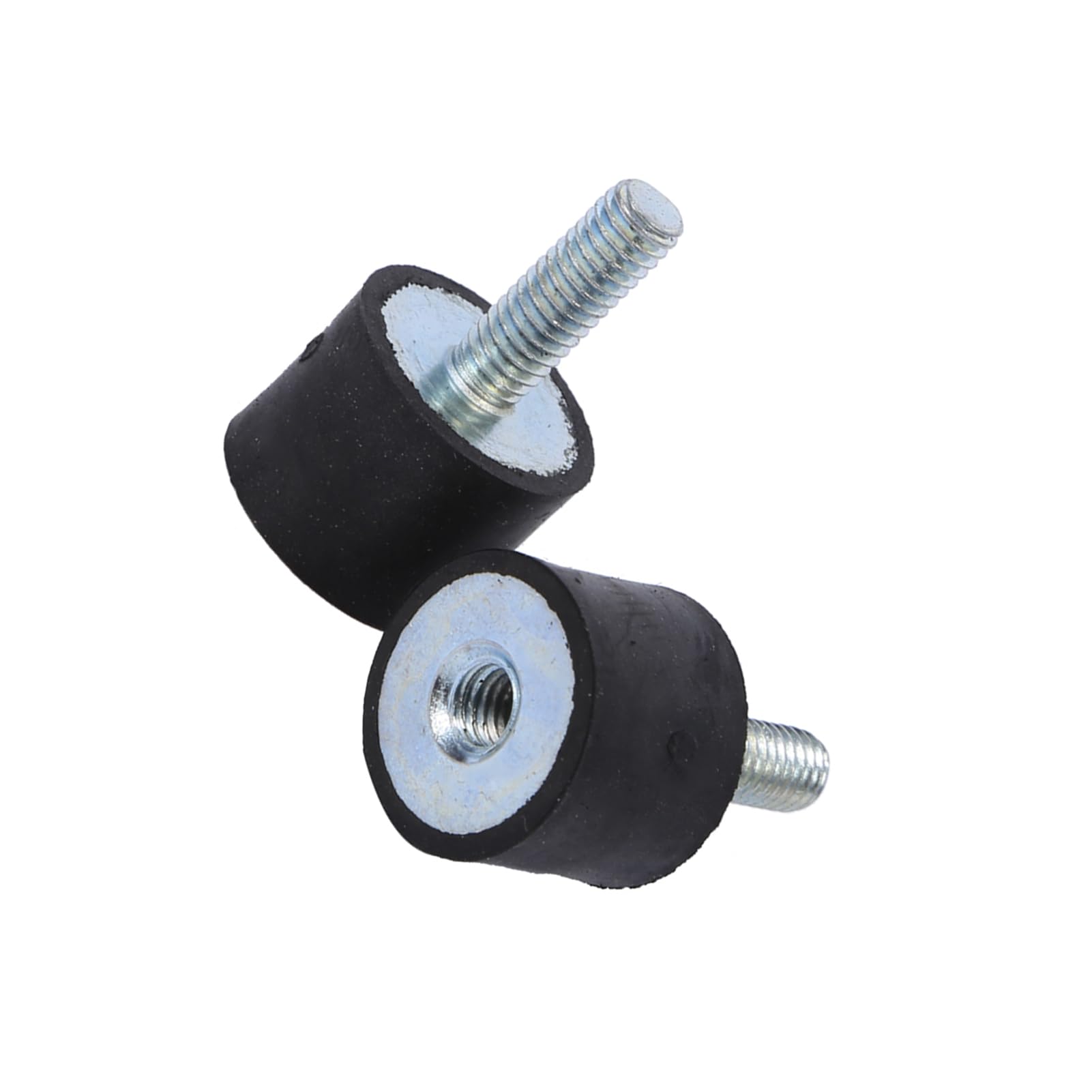 Aislantes de goma, 4 bobinas de bloqueo silencioso, Antivibración, rodamientos de goma, amortiguadores, soportes de aislamiento de vibración, Vd20 x 15 M6 x 18, for industrial, mec