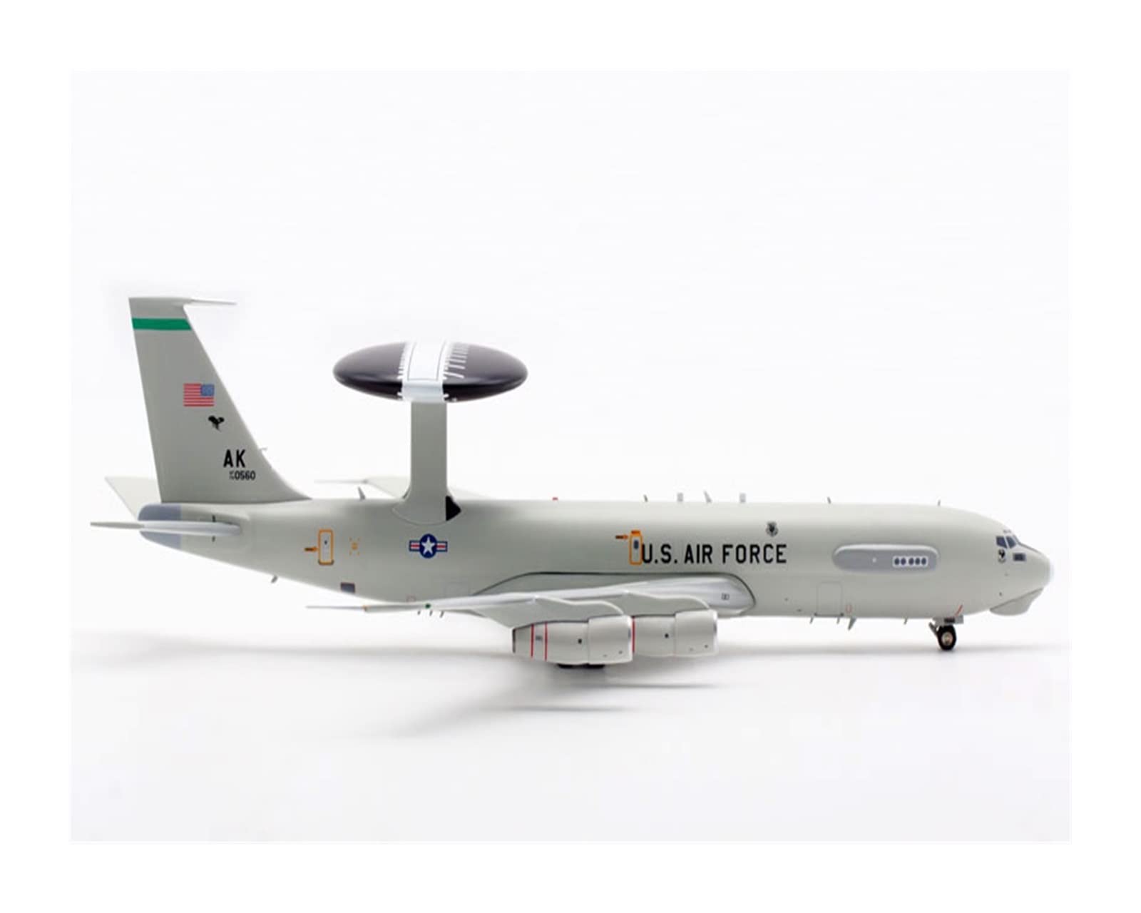 航空機・ヘリコプター INFLGHT AWACS E-3 1:200 Boeing 707 E-3 Sentry AWACS 1/200 Model Unboxing - YouTube