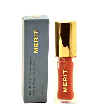 MERIT Shade Slick Gelee Sheer Tinted Lip Oil Jete