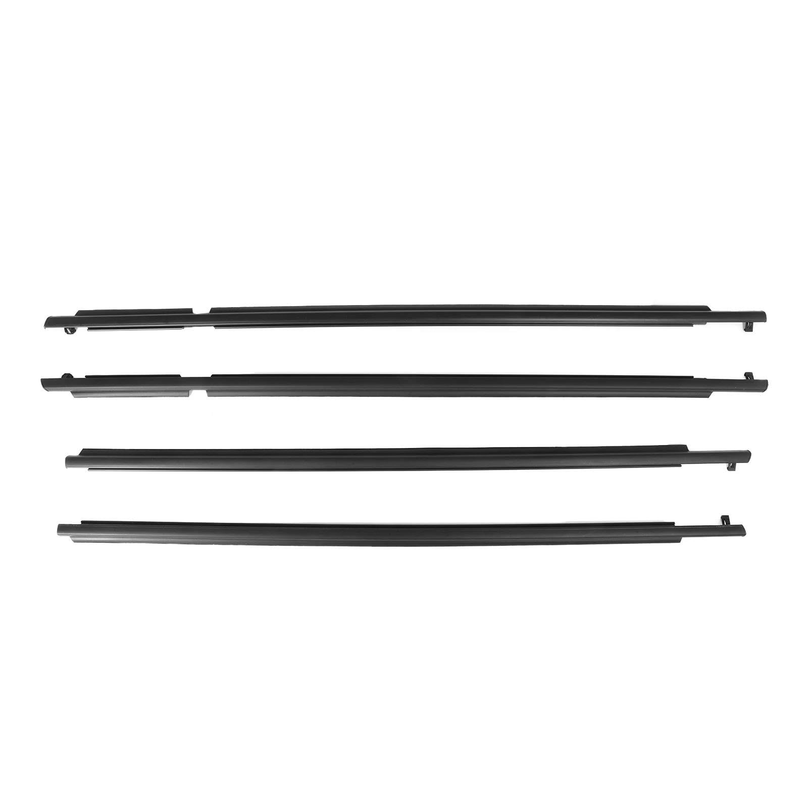 Guarnizione finestrino 4 pezzi guarnizione vetro finestrino laterale auto guarnizione portiera automatica antipioggia per Toyota per RAV4 2006 2007 2008