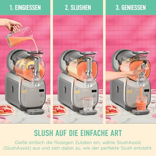 Ninja SLUSHi XL Slush-Eismaschine, SlushAssist, 3,7 l, Mokka – Ansicht 3