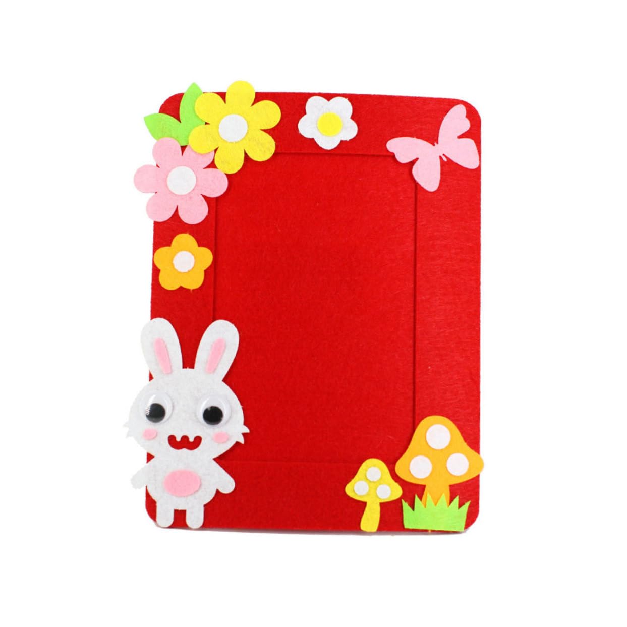 10 Set cornice fai da te in tessuto non tessuto adesivi per artigianato per kit trucco per per ragazze album in tessuto non tessuto materiale dell'album