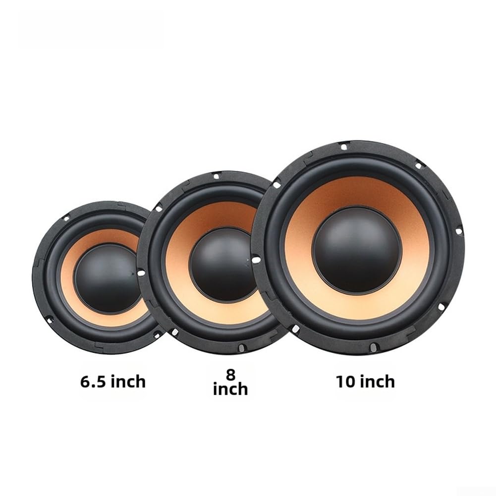 Subwoofer per auto, 25,4 cm, altoparlante woofer in ferro profondo (25,4 cm neutro) | Bassi potenti profondi, gamma 20Hz-20kHz, struttura in ferro, adattamento, aggiornamento audio auto