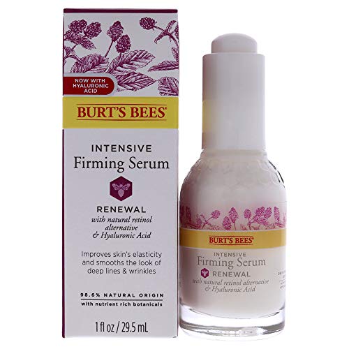 Burt's Bees Renewal Intensive Firming Serum with Bakuchiol Natural Retinol Alternative – 1 ounce...