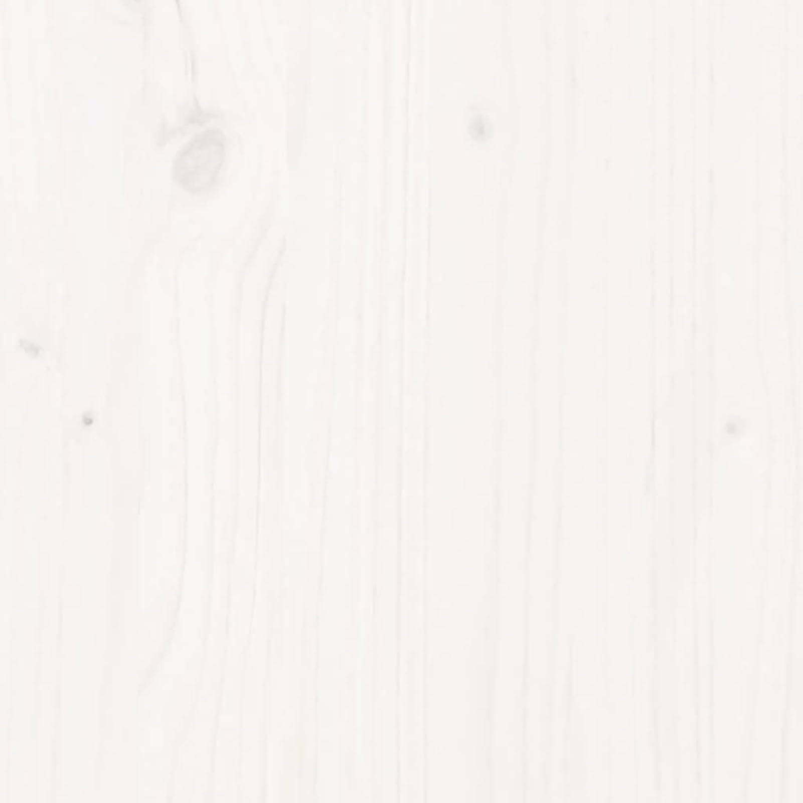 ATOMSTACK MAKER Cama para Mayores de Madera Maciza de Pino Blanco 160x200 cm, Altura Ergonómica de 45 cm, Espacio de Almacenamiento Inferior de 35 cm, Con Somier Integrado y Cabecero Clásico