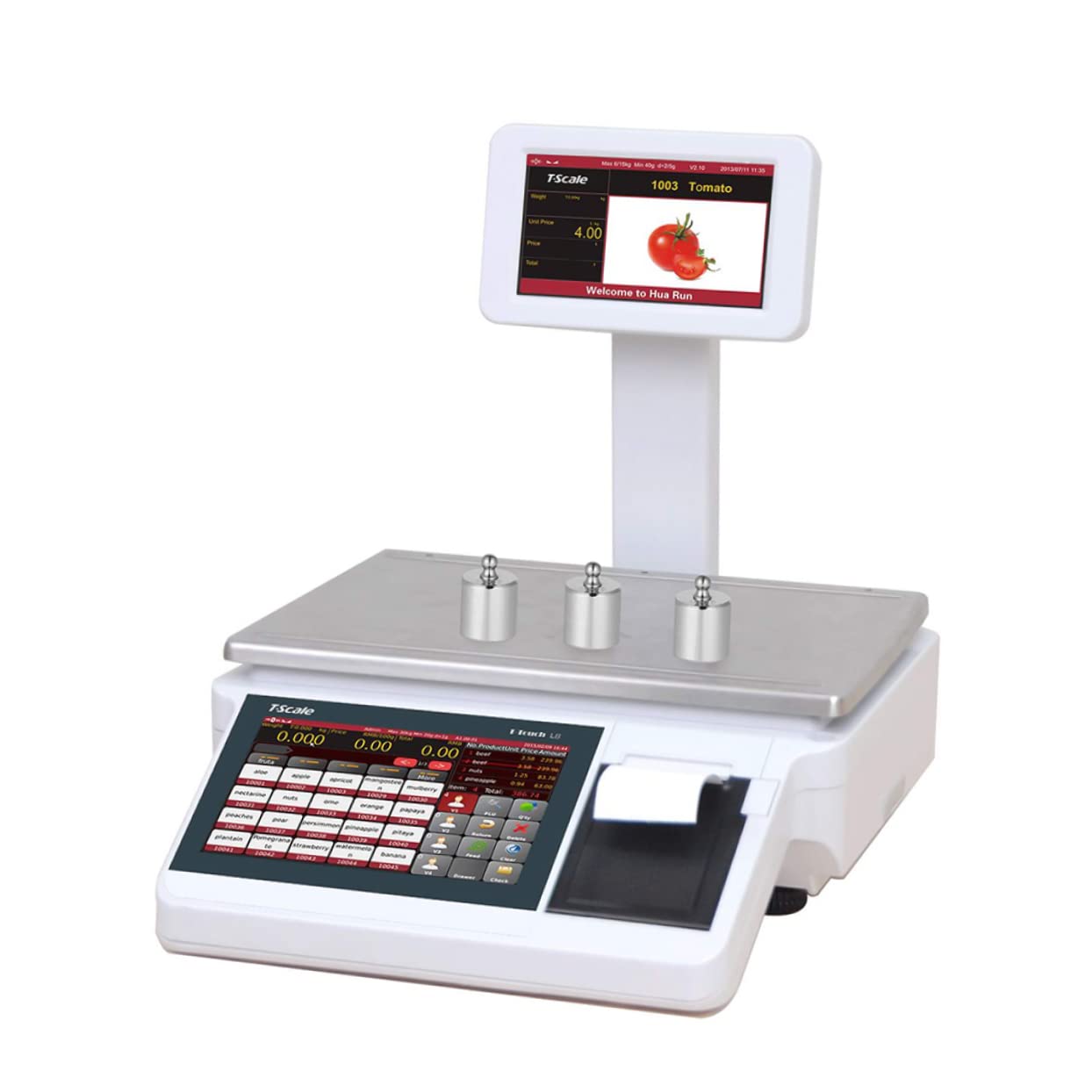 LIFKOME 6pcs Calibration Weights 100g Chrome Plated Steel Weights for Scale Balance Accurate Calibration Tools