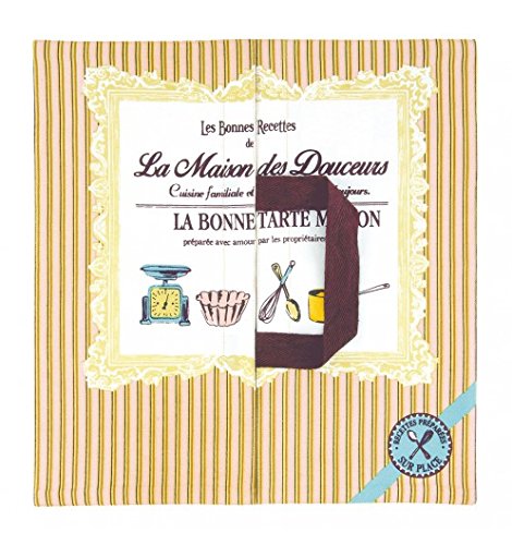 DLP Derrière la porte u0096 Bolsa de transporte para tarta, diseño estampado (algodón)