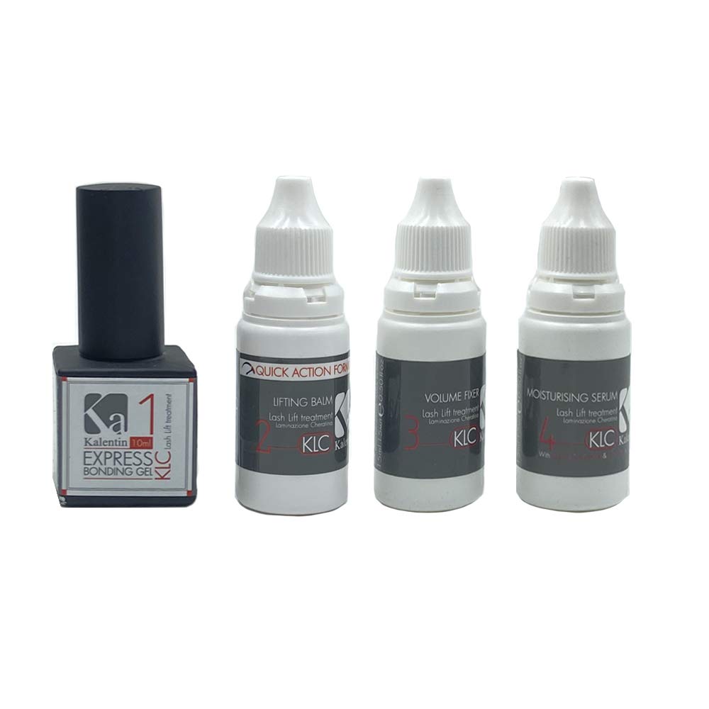 KIT LAMINAZIONE CIGLIA E TINTURA SOPRACCIGLIA 30/35 APPLICAZIONI KALENTIN