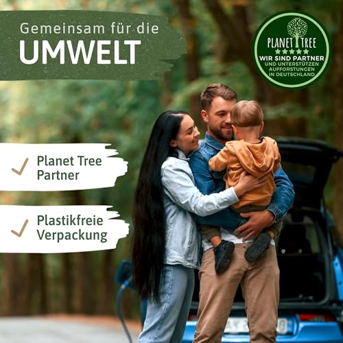 FORCHE® Auto Sonnenschutz Seitenscheibe – Sonnenblende, UV-Schutz für Babys/Kinder, reduziert Blendung & Hitze, schnelle Montage mit starken Saugnäpfen