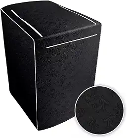 Capa Protetora para Máquina de Lavar, Courino, 6 a 17 kg, Todas as Marcas (Preto, G)