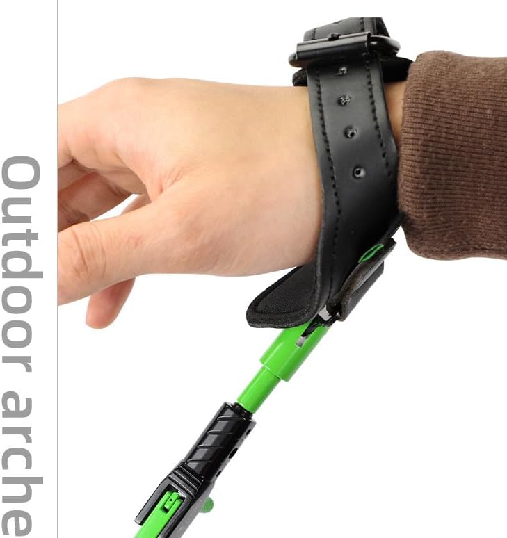 1 pcs Archery Wrist Release Aids Strap Trigger Caliper Compound Bow Hunting Shooting
