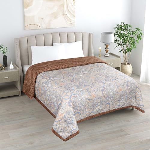 Image of DECORUM Reversible AC Comforter /Blanket /Quilt /Duvets /ultrasonic for All Season Double Bed (90X90 inch)