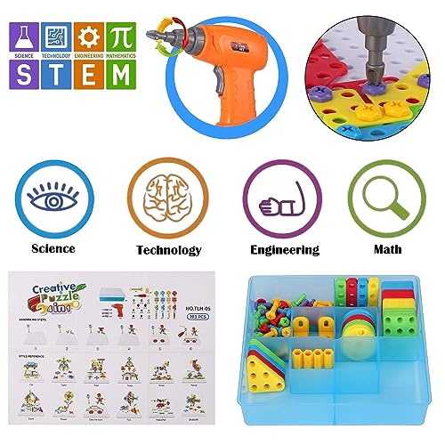 Supstem DRILL TOYS Creative Toys For Kids 4-8, Mosaic Drill Set thumb #5