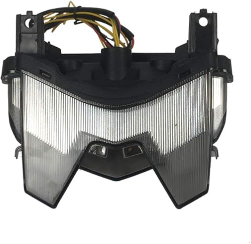 Miniatura 4 de Para Yamaha MT09 FZ09 MT FZ 09 2020 2019 2018 2017 Luz trasera LED Luces integradas Parada Freno intermitentes intermitentes intermitentes (humo)
