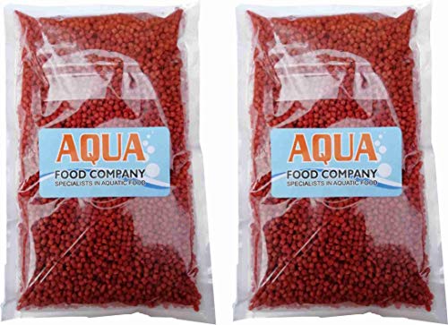 Bulk Packs of Aqua Food Company Floating Krill Pellets For Small & Medium Pond Fish & Koi Carp