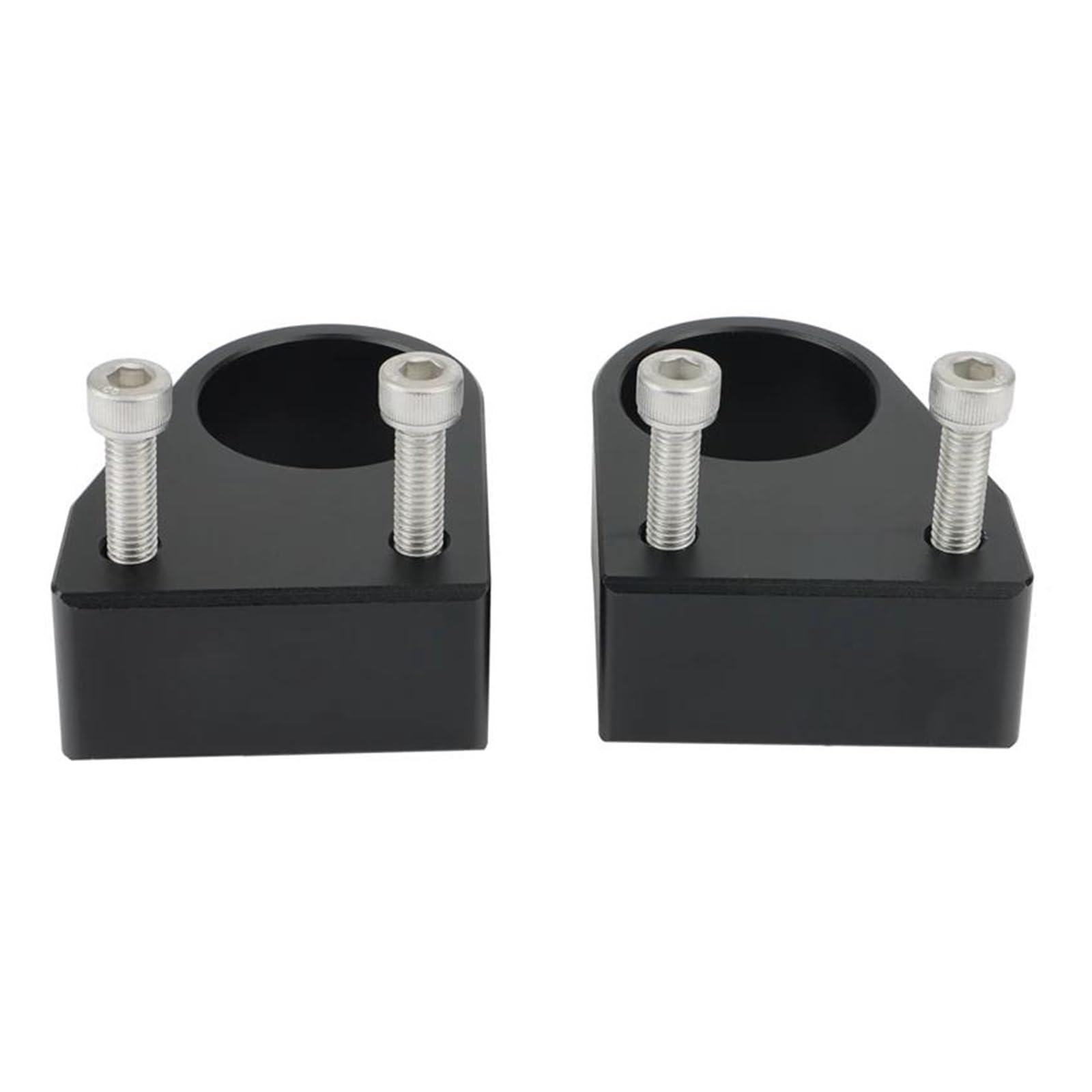 Pontets de guidon moto rehausseurs VFR800 2014-2017 adaptateurs de hauteur en alu noir