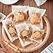 500PCS Handmade with Love Stickers, Kraft Made with Love Tags 1 Inch Seal Labels Self-Adhesive for Baked Packaging Envelope Homemade Gift Small Business