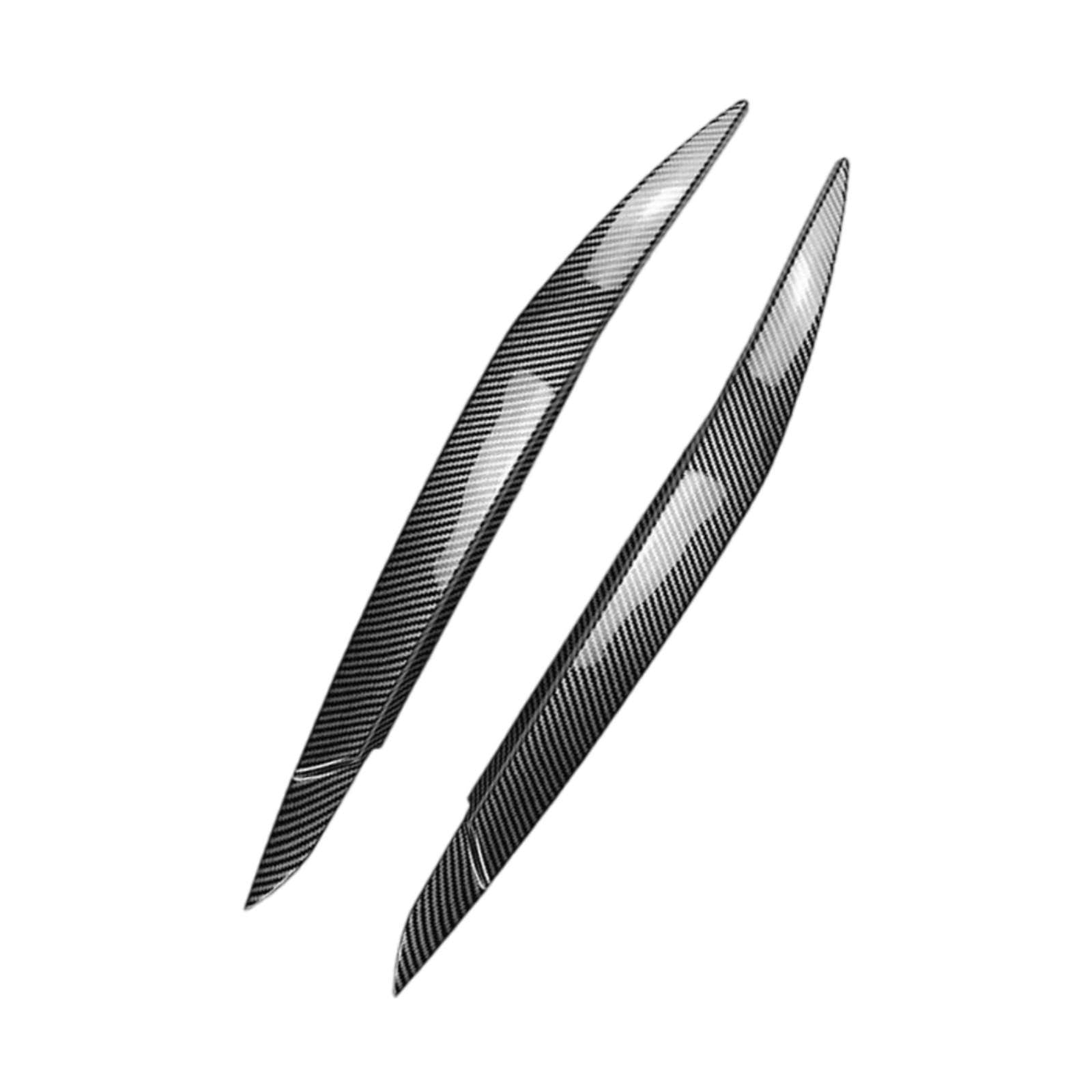 VELURA Car Headlights Eyebrows Glossy Black Decoration Stickers for E72 x6|1 Jack Wheel Chock|Mouldings & Trim| Parts & Accessories-image-4