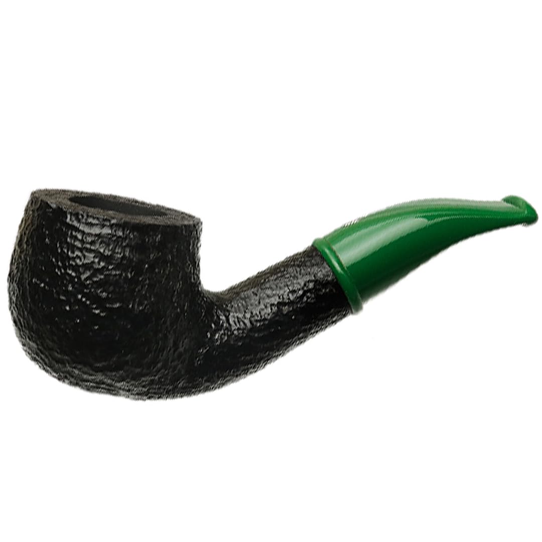 SavinelliMini Series - Colorful Hand Crafted Italian Briar, Rusticated Finish, Green, 601