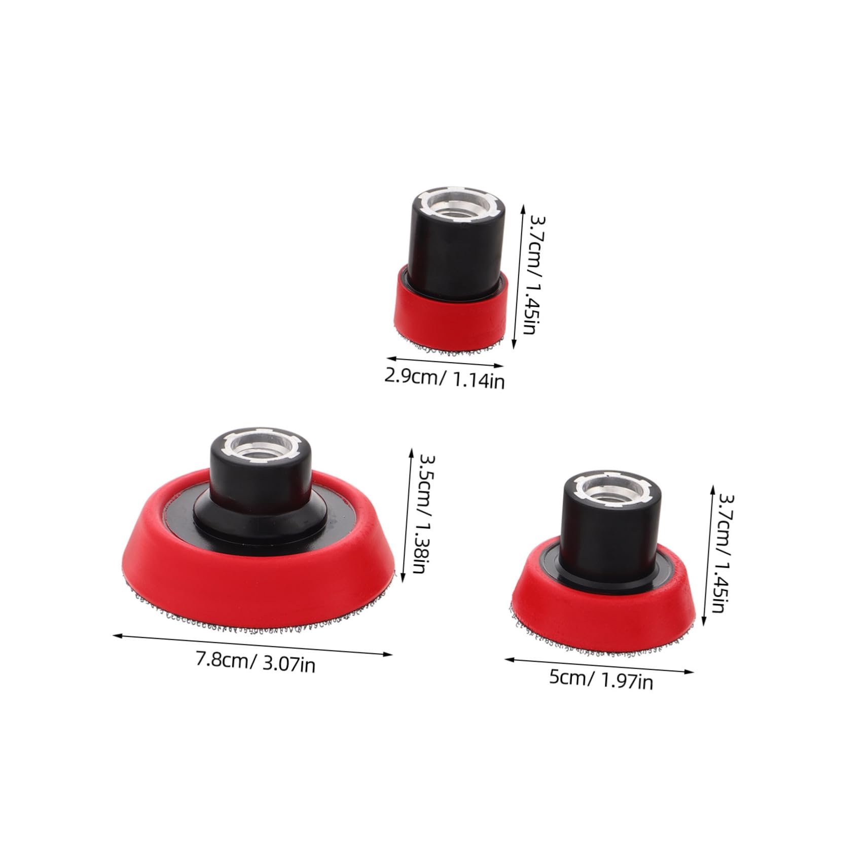 BUGUUYO Polishing Wheel Discs for Grinders 3 Pack Precision Polishing Discs for Drilling Grinding