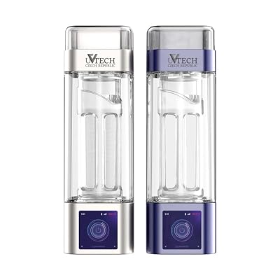 Hydrogen Ultra Original Hydrogen Water 9000ppb -900mV Generator 350ml PEM Membrane Dupont N117 (Silver)
