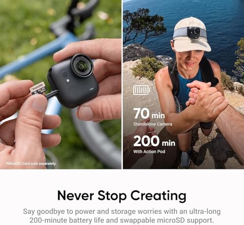 Insta360 GO Ultra in action