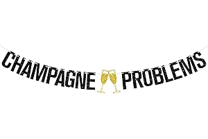 Champagne Problems Banner, Nashville Bachelorette