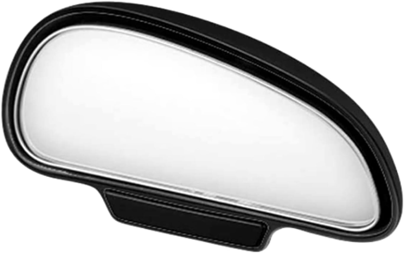 Auto Blind Spot Spiegel, 2 Stück, Hochauflösende Rahmenlose Runde, 360 Grad Verstellbare Blind Spot Spiegel Umkehr Weitwinkellinse Selbstklebende
